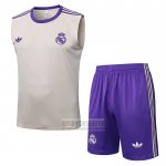 Chandal del Real Madrid Sin Mangas 2025-2026 Amarillo