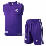 Chandal del Real Madrid Sin Mangas 2025-2026 Purpura