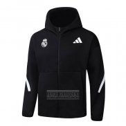 Chaqueta con Capucha del Real Madrid 2025-2026 Negro