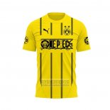 Tailandia Camiseta De Futbol Borussia Dortmund ONE PIECE 2025-2026 Amarillo