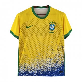 Tailandia Camiseta De Futbol Brasil Special 2022 Amarillo