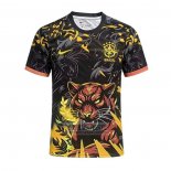Tailandia Camiseta De Futbol Brasil Special 2026 Negro Naranja