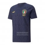 Tailandia Camiseta De Futbol Italia European Champions 2020 Azul Oscuro