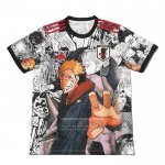 Tailandia Camiseta De Futbol Japon Anime 2025-2026 Blanco Negro