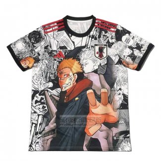 Tailandia Camiseta De Futbol Japon Anime 2025-2026 Blanco Negro