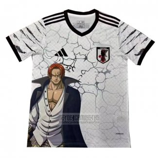 Tailandia Camiseta De Futbol Japon Anime ONE PIECE 2024-2025 Blanco