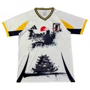 Tailandia Camiseta De Futbol Japon Special 2024-2025 Blanco Amarillo