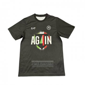 Tailandia Camiseta De Futbol Napoli Champion 2025-2026 Negro