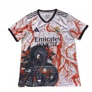 Tailandia Camiseta De Futbol Real Madrid Dragon 2025-2026 Blanco