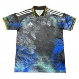 Tailandia Camiseta De Futbol Real Madrid Dragon 2024-2025 Azul Gris