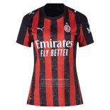 Camiseta De Futbol AC Milan Primera Mujer 2025-2026
