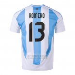 Camiseta De Futbol Argentina Jugador Romero Primera 2024