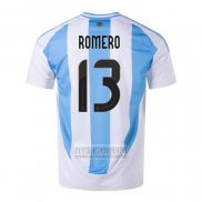 Camiseta De Futbol Argentina Jugador Romero Primera 2024