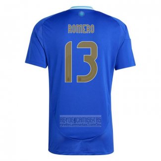 Camiseta De Futbol Argentina Jugador Romero Segunda 2024