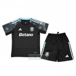 Camiseta De Futbol Aston Villa Segunda Nino 2025-2026