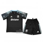 Camiseta De Futbol Aston Villa Segunda Nino 2025-2026