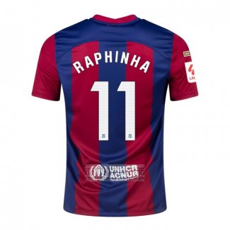 Camiseta De Futbol Barcelona Jugador Raphinha Primera 2023-2024