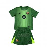 Camiseta De Futbol Barcelona Portero Primera Nino 2025-2026