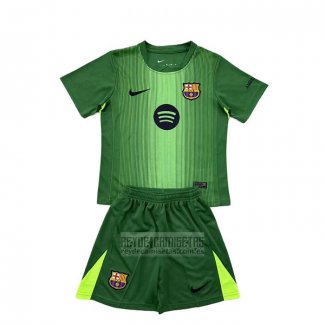 Camiseta De Futbol Barcelona Portero Primera Nino 2025-2026