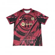 Camiseta De Futbol Barcelona Special 2025-2026 Rojo Negro