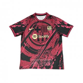 Camiseta De Futbol Barcelona Special 2025-2026 Rojo Negro