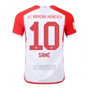 Camiseta De Futbol Bayern Munich Jugador Sane Primera 2023-2024