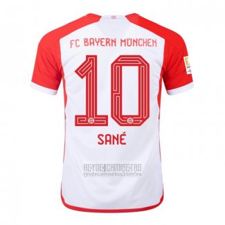 Camiseta De Futbol Bayern Munich Jugador Sane Primera 2023-2024
