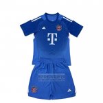 Camiseta De Futbol Bayern Munich Portero Nino 2025-2026 Azul