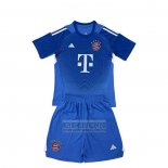 Camiseta De Futbol Bayern Munich Portero Nino 2025-2026 Azul