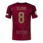 Camiseta De Futbol Belgica Jugador Tielemans Primera 2024