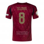 Camiseta De Futbol Belgica Jugador Tielemans Primera 2024