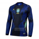 Camiseta De Futbol Brasil Segunda Manga Larga 2026