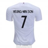 Camiseta De Futbol Corea Del Sur Jugador Heung-min Son Segunda 2018