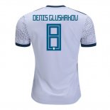 Camiseta De Futbol Rusia Jagudor Denis Glushakov Segunda 2018