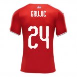 Camiseta De Futbol Serbia Jugador Grujic Primera 2018