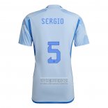 Camiseta De Futbol Espana Jugador Sergio Segunda 2022