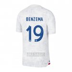 Camiseta De Futbol Francia Jugador Benzema Segunda 2022