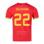 Camiseta De Futbol Ghana Jugador Sulemana Segunda 2022