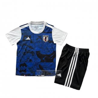 Camiseta De Futbol Japon Anime Nino 2025 Azul