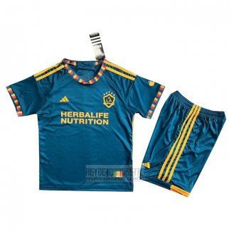 Camiseta De Futbol Los Angeles Galaxy Segunda Nino 2023