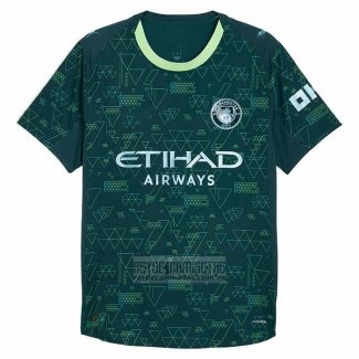 Camiseta De Futbol Manchester City Cuarto Authentic 2025-2026