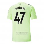 Camiseta De Futbol Manchester City Jugador Foden Tercera 2022-2023