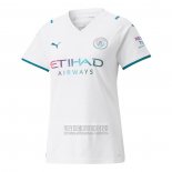 Camiseta De Futbol Manchester City Segunda Mujer 2021-2022