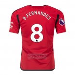 Camiseta De Futbol Manchester United Jugador B.Fernandes Primera 2023-2024