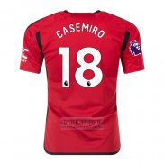 Camiseta De Futbol Manchester United Jugador Casemiro Primera 2023-2024