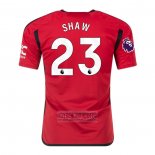 Camiseta De Futbol Manchester United Jugador Shaw Primera 2023-2024
