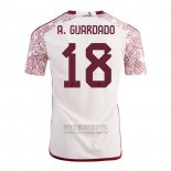 Camiseta De Futbol Mexico Jugador A.Guardado Segunda 2022