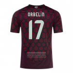 Camiseta De Futbol Mexico Jugador Orbelin Primera 2024