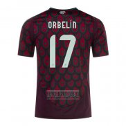 Camiseta De Futbol Mexico Jugador Orbelin Primera 2024