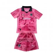 Camiseta De Futbol Monterrey Portero Nino 2025 Rosa